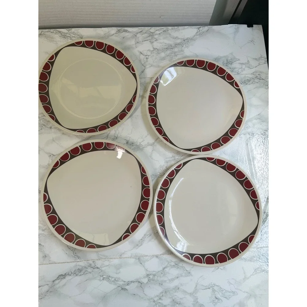 VTG Corelle Kitu Dinner Plates Set of 4 10.25
